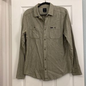Men’s RVCA long sleeve button down. Size Large.